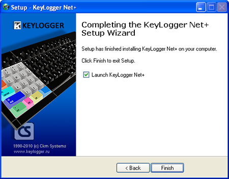 Setup Keylogger Net Plus