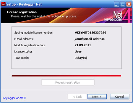 Keylogger NET4 Client installation