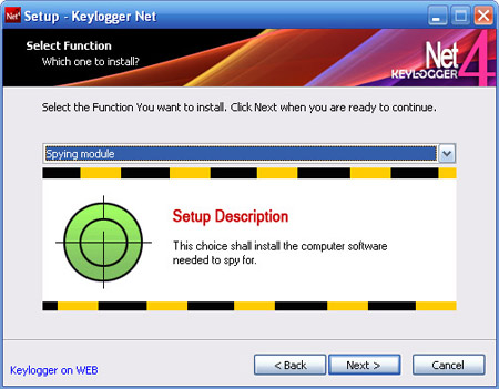 Keylogger NET4 Client installation