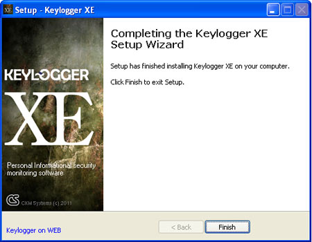 Keylogger XE setup